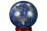 Polished Lapis Lazuli Sphere - Pakistan #170847-1